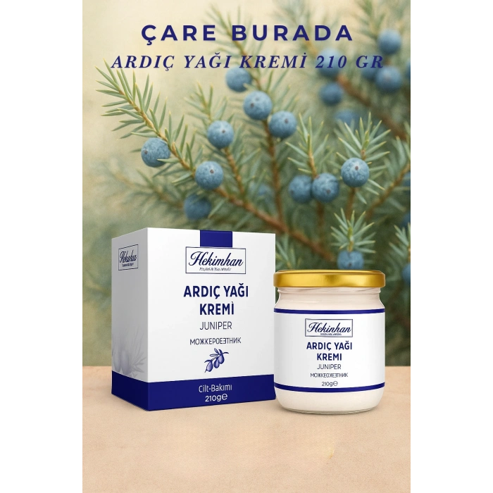 Ardıç Yağı Kremi 210 Ml (2 Adet)