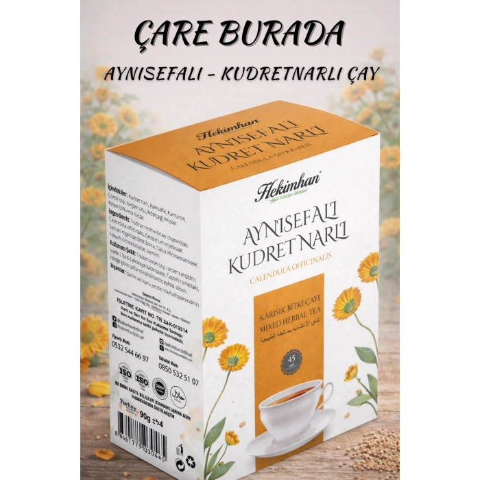 Aynısefa & Kudret Narlı Karışık Bitki Çayı (45li Süzen Poşet)