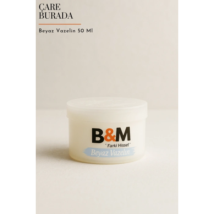 B & M - Beyaz Vazelin 50 Ml