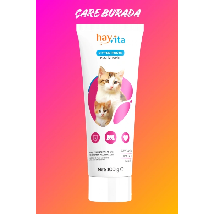 Bağışıklık & Kemik Desteği Seti (Multivitamin Damla ve Multivitamin & Yavru ve Anne Kedi Macunu)