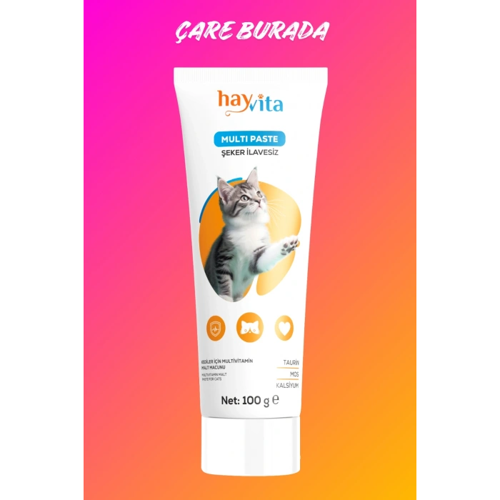 Bağışıklık & Kemik Desteği Seti (Multivitamin Damla ve Multivitamin & Yavru ve Anne Kedi Macunu)