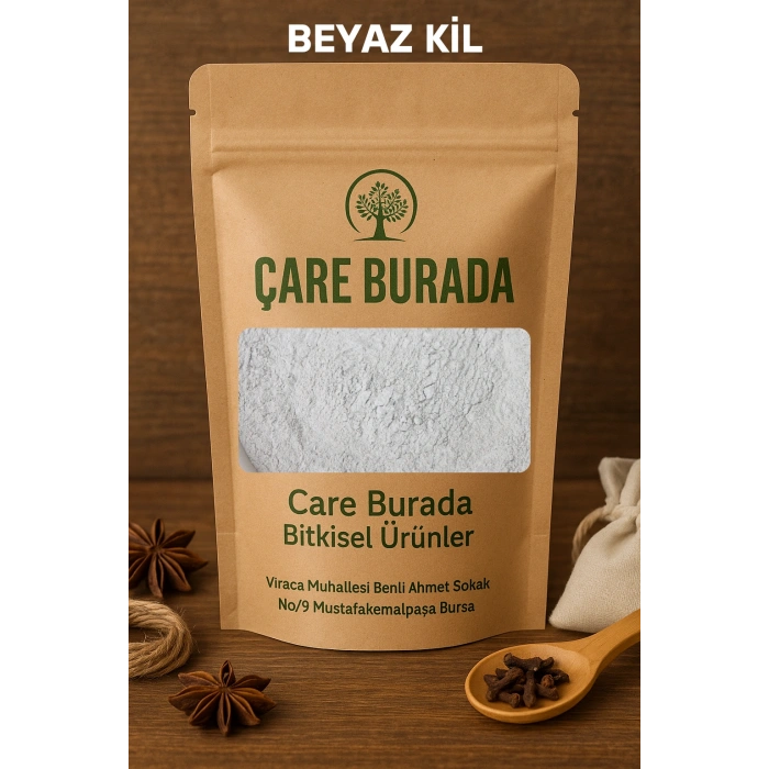 Beyaz Toz Kil 200 Gr