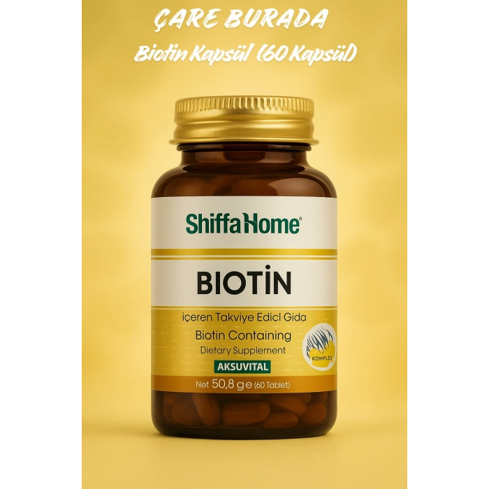 Biotin Kapsül (60 Kapsül)
