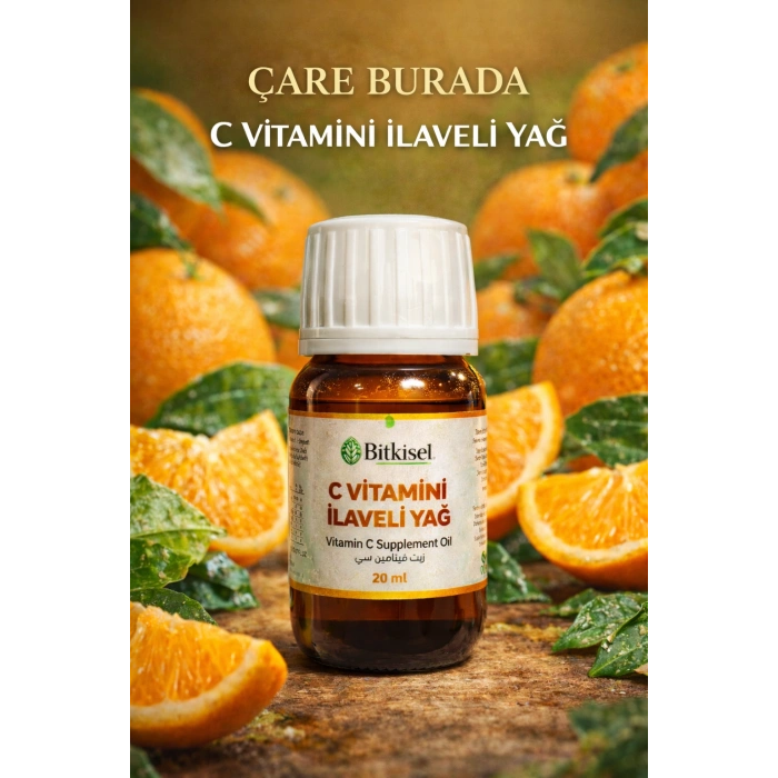 Bitkisel C Vitamini İlaveli Yağ 20 ml