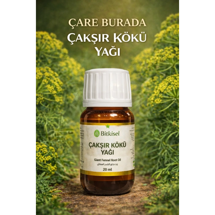 Bitkisel Çakşır Kökü Yağı 20 Ml