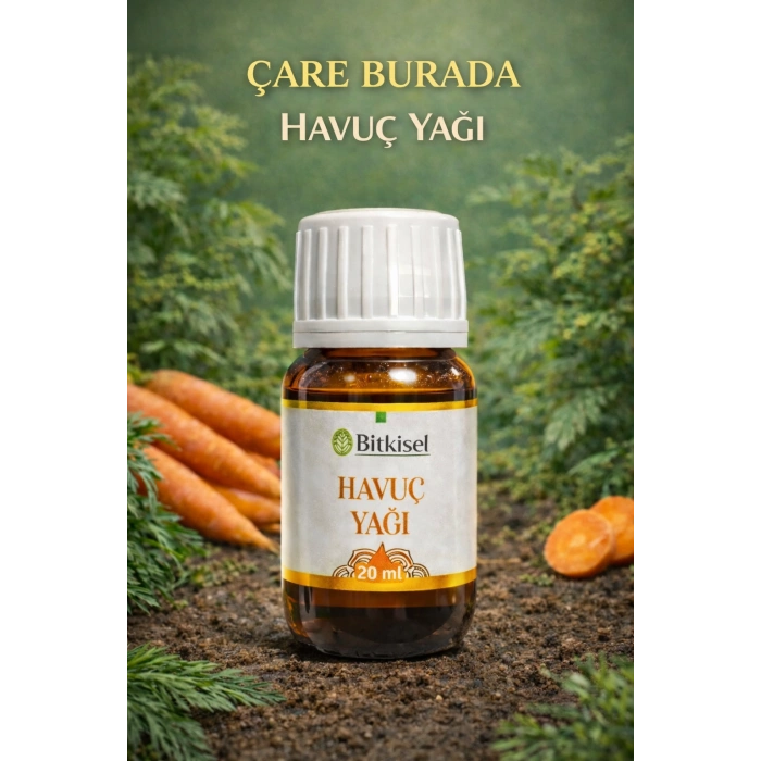 Bitkisel Havuç Yağı 20 Ml