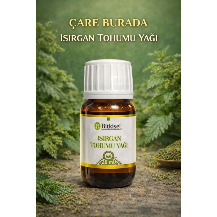 Bitkisel Isırgan Tohumu Yağı 20 Ml