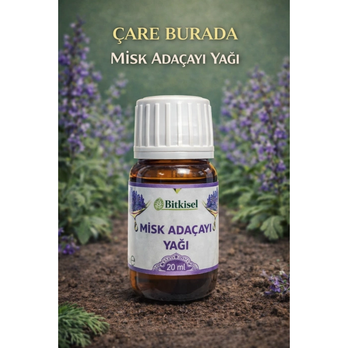 Bitkisel Misk Adaçayı Yağı 20 Ml