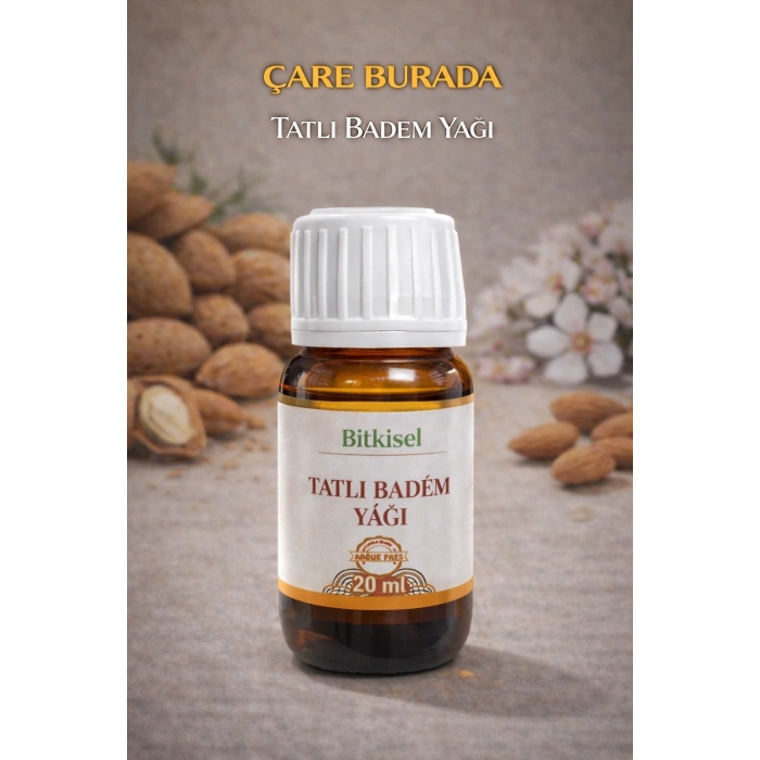 Bitkisel Tatlı Badem Yağı 20 Ml