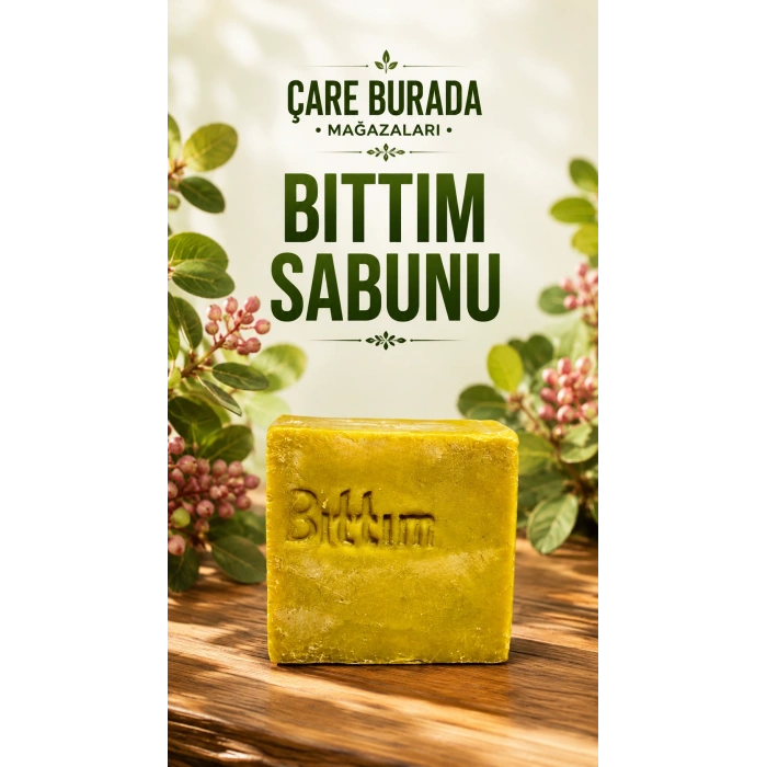 Bıttım Sabunu 100 gr  Doğal Bıttım Sabunu 1. Kalite