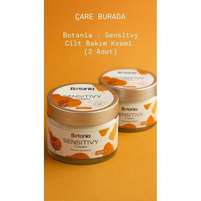 Botania - Sensitvy Cilt Bakım Kremi 100 Ml (2 Adet)