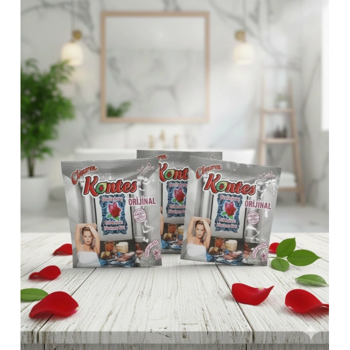 Çare Burada 3 Adet Gül Kokulu Hamam Otu Tozu Tüy Dökücü