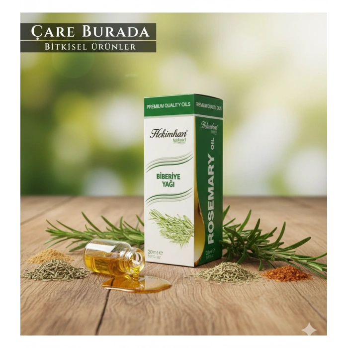 Çare Burada Biberiye Yağı 20ml