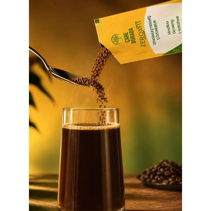 Çare Burada Zeroxfit Detox Coffee 60 Adet (2 Kutu) + 150 Gr Bitkisel Çay Hediyeli Avantaj Seti