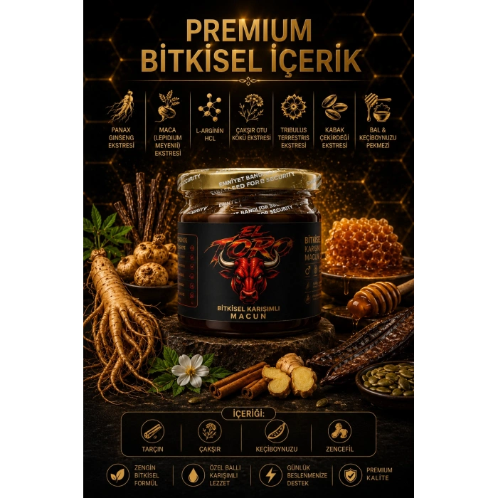 ÇareBurada El Toro Bitkisel Karışımlı Macun 240 g