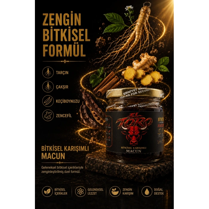 ÇareBurada El Toro Bitkisel Karışımlı Macun 240 g