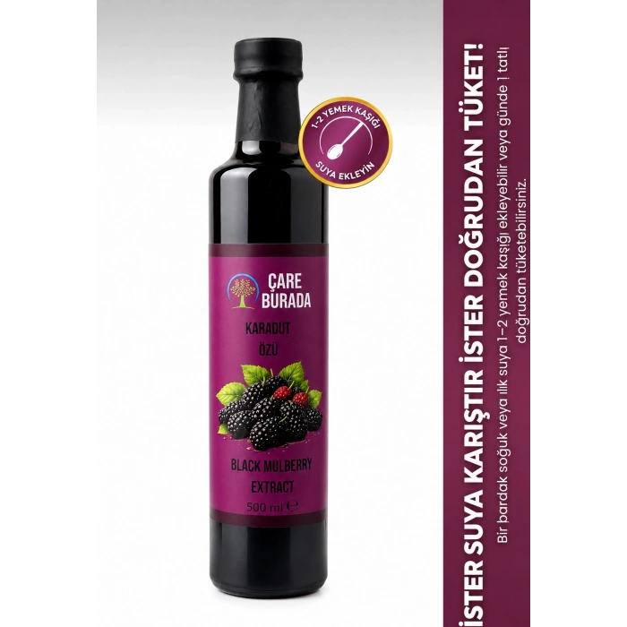 ÇareBurada Karadut Özü 500 ml