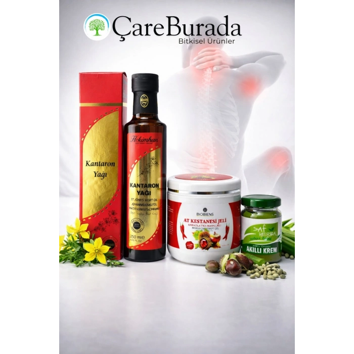 ÇareBurada Kas ve Eklem Bakımına Yönelik Bitkisel Set