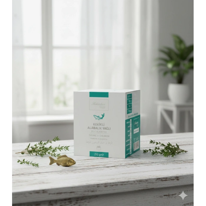 ÇareBurada Kekikli Alabalik Yağlı Masaj Kremi 210 Gr