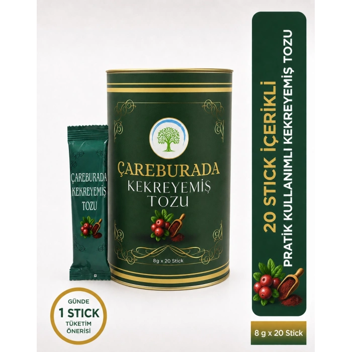 ÇareBurada Kekreyemiş Tozu 8g x 20 Stick