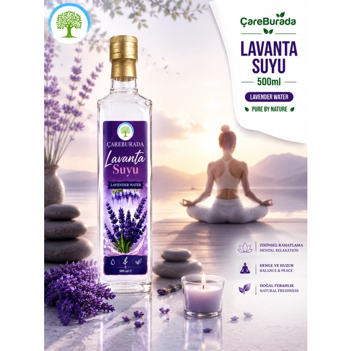 ÇareBurada Lavanta Suyu 500 ml | Lavender Water