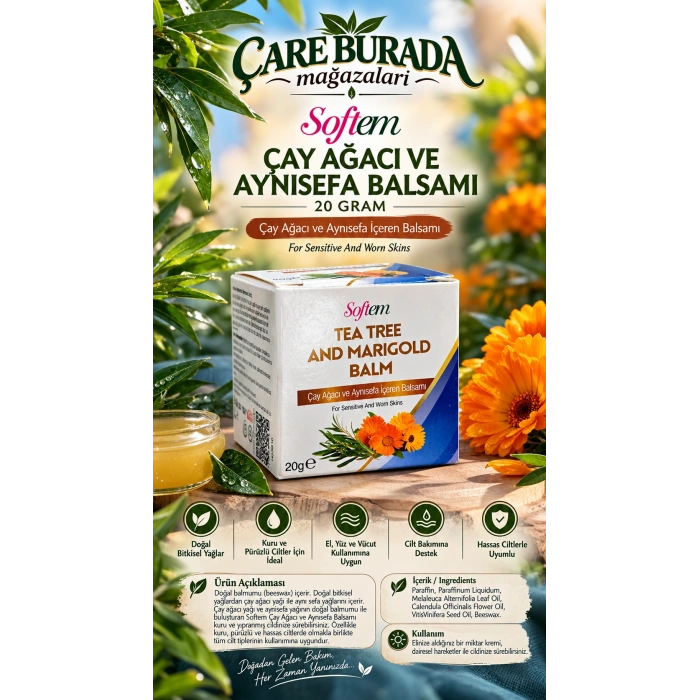 Çay Ağacı Ve Aynısefa Balsamı 2li Set