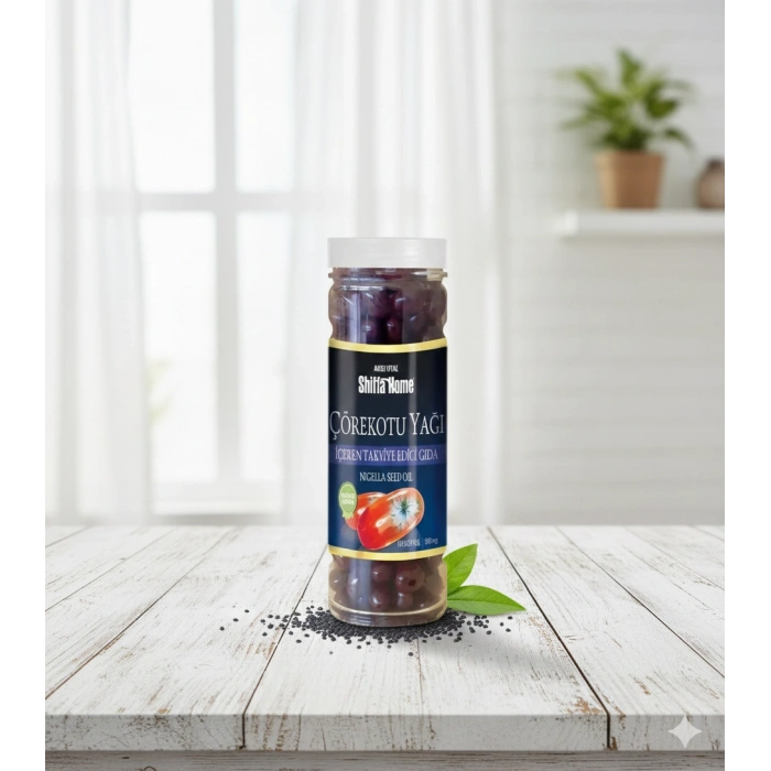 Çörek Otu Yağı Içeren Takviye Edici Gıda 100 Kapsül