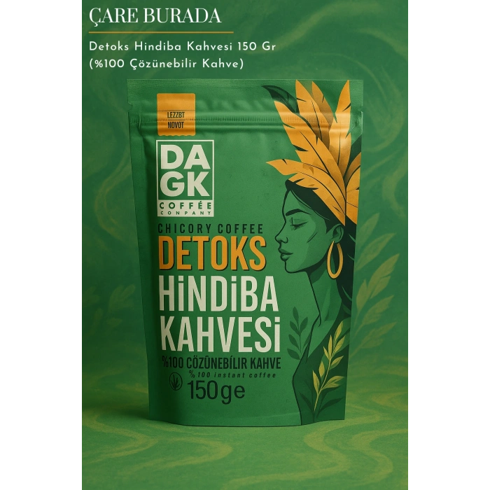 DAGK - Detoks Hindiba Kahvesi 150 Gr