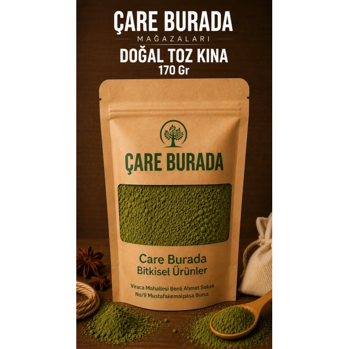 Doğal Toz Kına 170 Gr