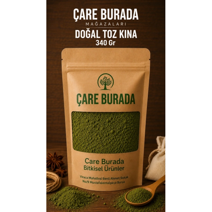 Doğal Toz Kına 340 Gr
