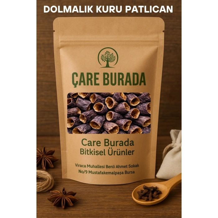 Dolmalık Kuru Patlıcan Dizimi (45 - 50 Adet)