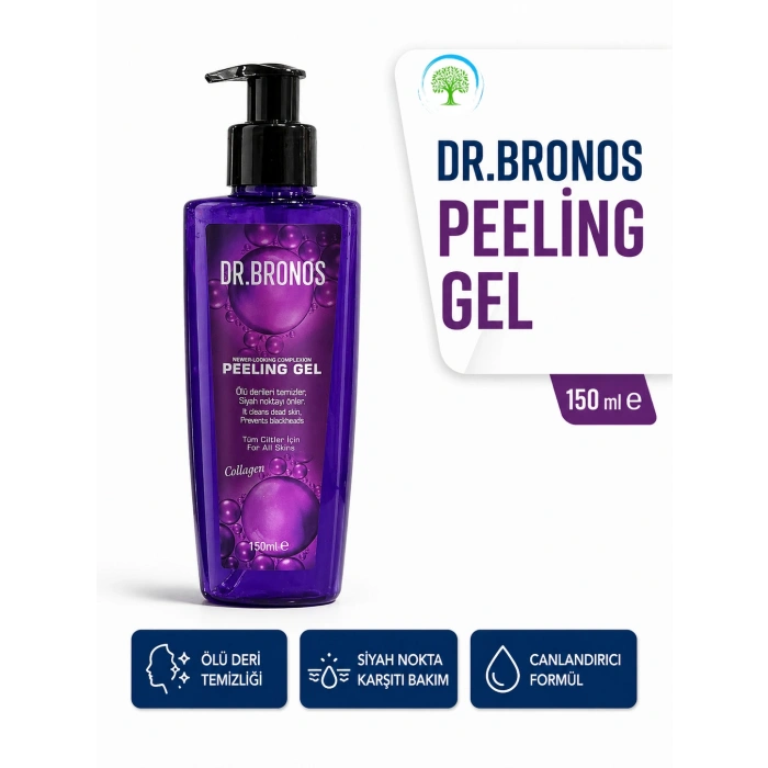 DR.BRONOS Collagen Peeling Jel 150 ml