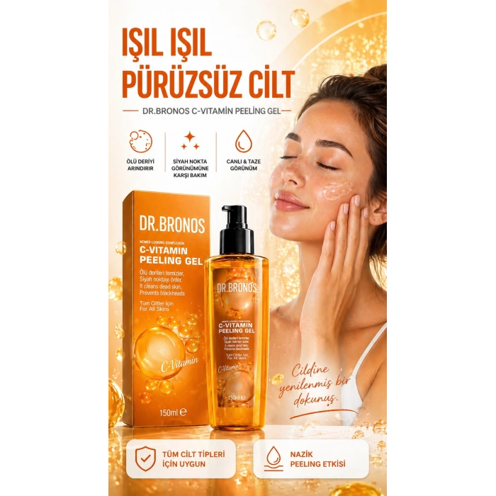 DR.BRONOS C Vitamin Peeling Jel 150 ml
