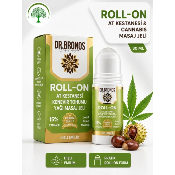 DR.BRONOS At Kestanesi Roll-on Masaj Jeli 30 ml