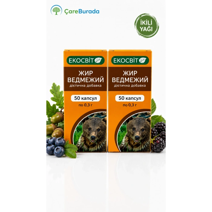 Ekocbit Ayı Yağı 50 ml - 2 ADET