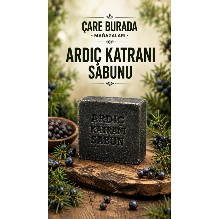 El Yapımı & Doğal Ardıç Katranı Sabunu