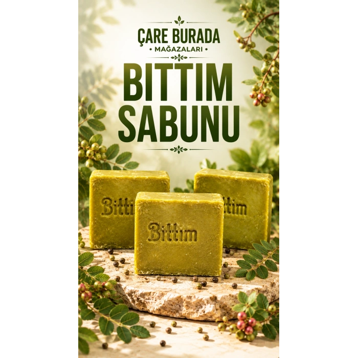 El Yapımı & Doğal Bıttım Sabunu (3 ADET)