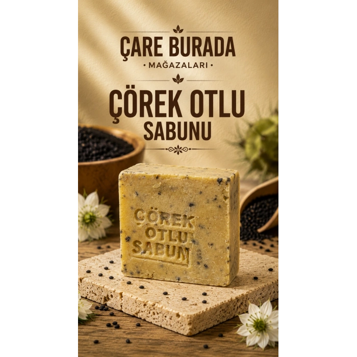 El Yapımı & Doğal Çörek Otu Sabun