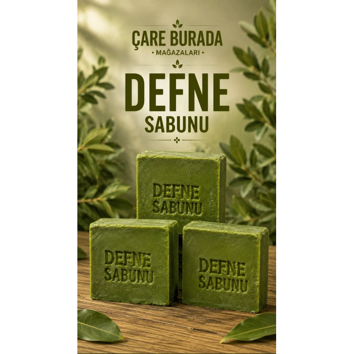 El Yapımı & Doğal Defne Sabunu (3 ADET)