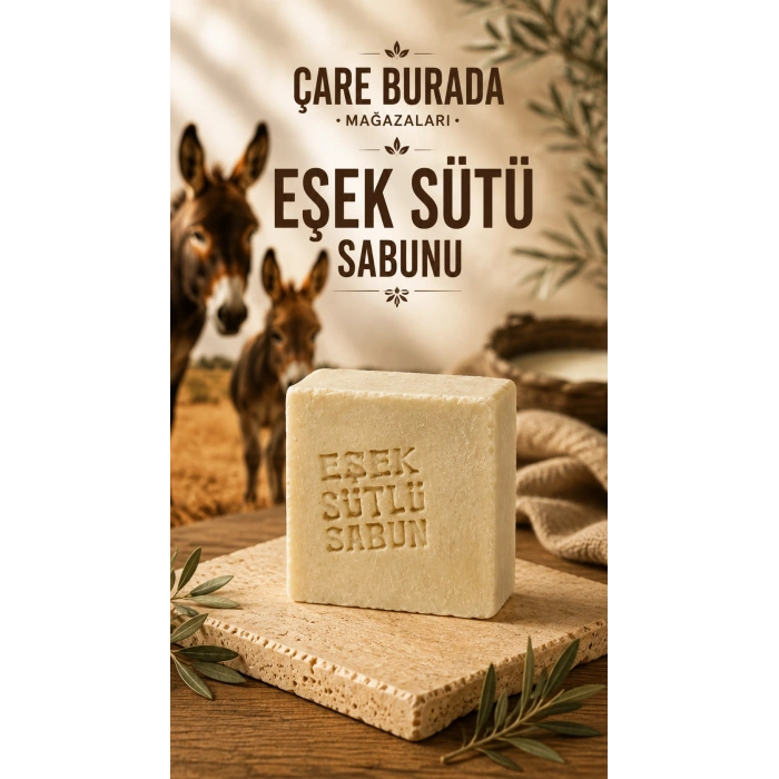 El Yapımı & Doğal Eşek Sütlü Sabun