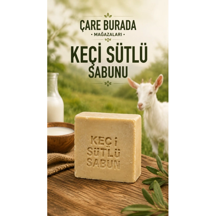 El Yapımı & Doğal Keçi Sütlü Sabun