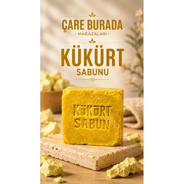 El Yapımı & Doğal Kükürt Sabunu