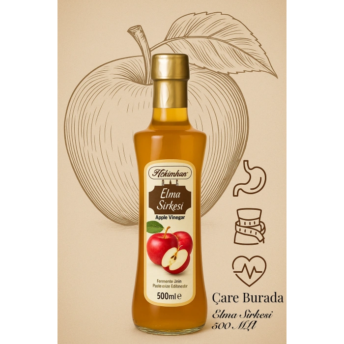 Elma Sirkesi 500 ml