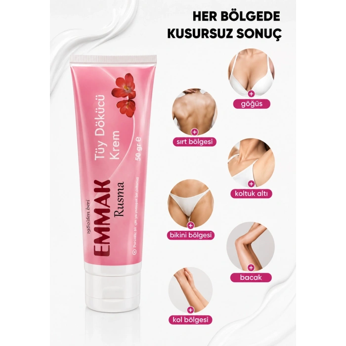 Emmak Rusma - Tüy Dökücü Krem 50 gr