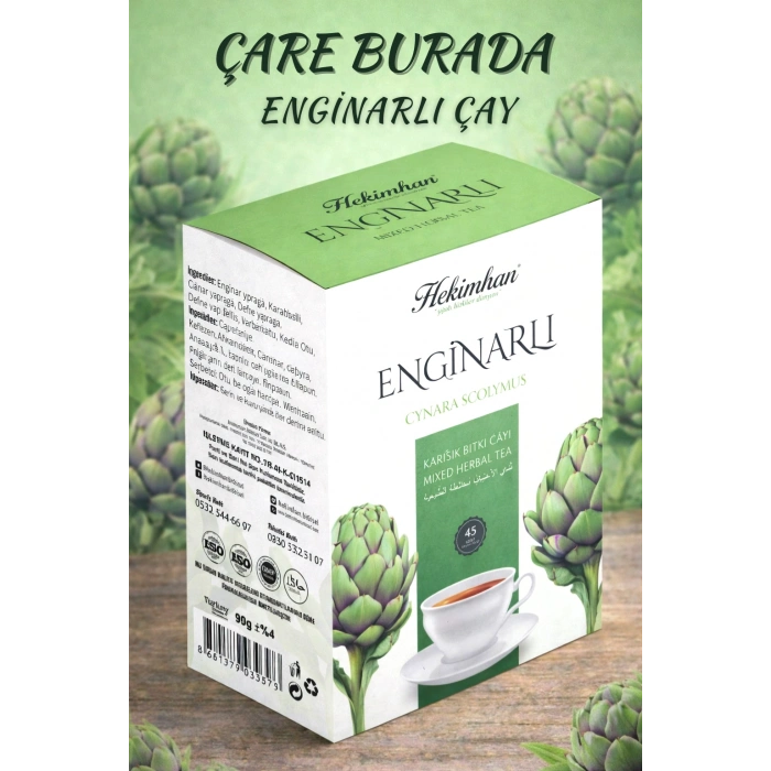 Enginarlı Karışık Bitki Çayı (45li Süzen Poşet)