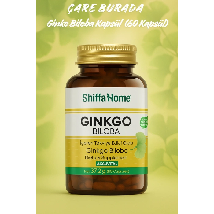 Ginkgo Biloba Kapsül (60 Kapsül)