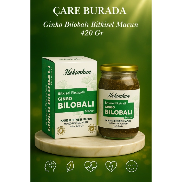 Ginko Bilobalı Macun 420 Gr