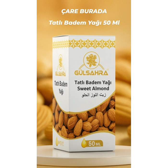 Gülsahra - Tatlı Badem Yağı 50 Ml