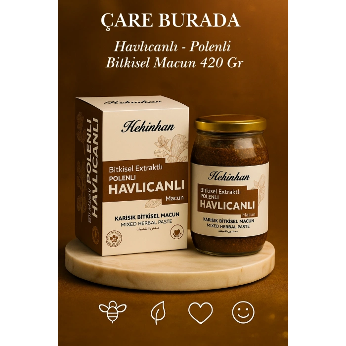 Havlıcan & Polenli Macunu 420 Gr