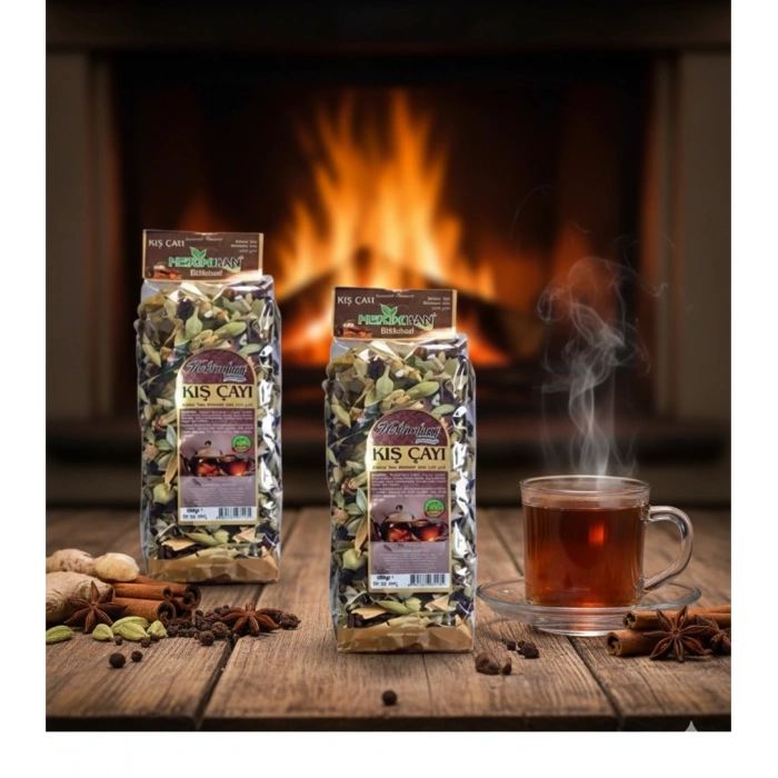 Hekimhan 2 Adet Kış Çayı Karışık Kış Çayı Winter Tea
